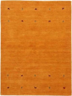 carpetfine Wollteppich Gabbeh Uni, auch als