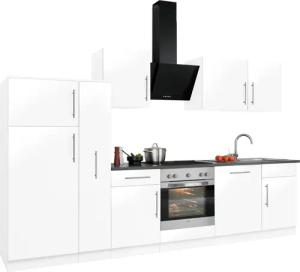 wiho Küchen Küchenzeile Cali, mit E-Geräten,