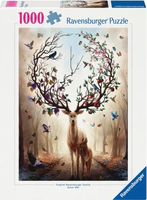 Ravensburger Puzzle Magischer Hirsch, 1000 Puzzleteile,