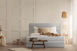 OTTO products Polsterbett Merrit, Quernaht im