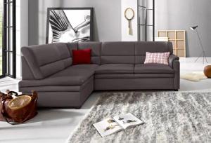 sit&more Ecksofa Pisa L-Form, mit Federkern,