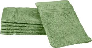 ROSS Waschhandschuh Rubin, (Packung, 6-St), 100%