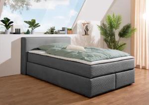 andas Boxspringbett Åby, In Cord Bezug,