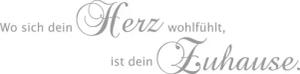 my home Wandspruch Wo sich dein