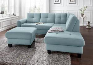sit&more Ecksofa Varese L-Form, mit Federkern,