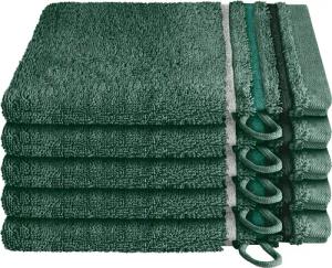 Schiesser Waschhandschuh Skyline Color aus 100
