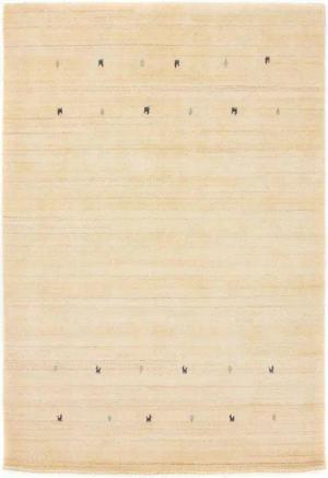 carpetfine Wollteppich Gabbeh Uni, auch als