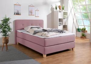 Home affaire Boxspringbett Fargo, inkl. Topper,