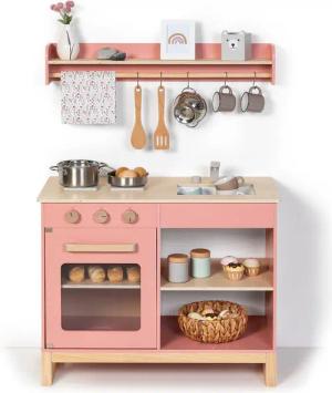 MUSTERKIND® Spielküche Magnolia, altrosa/natur