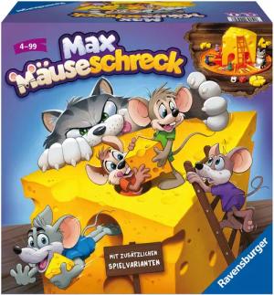 Ravensburger Spiel Max Mäuseschreck, Aktionsspiel, Made