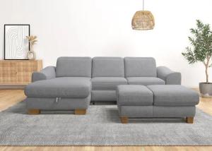 Home affaire Ecksofa Dundee L-Form, wahlweise