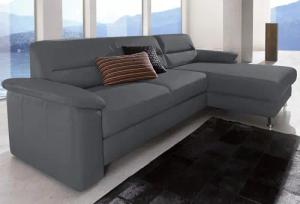 sit&more Ecksofa Ascara L-Form, inklusive Boxspring/Federkern-Polsterung,