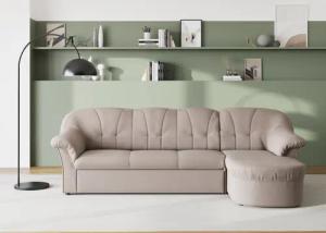 DOMO collection Ecksofa Pegnitz, elegante Rückensteppung,