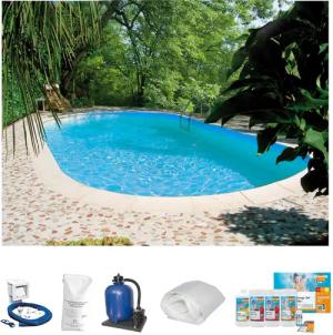 SUMMER FUN Ovalpool Premium Tahiti (Set)