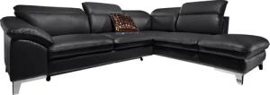 COTTA Ecksofa Teresa L-Form, mit Kopfteilverstellung,
