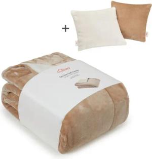 Wohndecke Doublesoft, Kuscheldecke, Deal, Kissen geschenkt!,