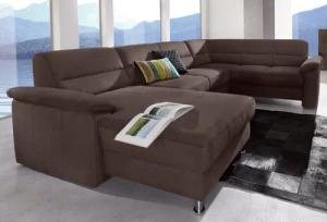 sit&more Wohnlandschaft Ascara U-Form, inklusive Boxspring/Federkern-Polsterung,