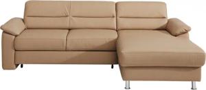 sit&more Ecksofa Ascara L-Form, inklusive Boxspring/Federkern-Polsterung,