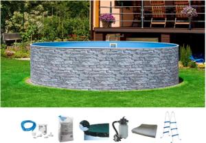 my POOL BWT Rundpool STONE 2