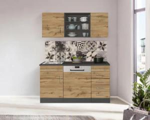KOCHSTATION Pantryküche KS-Mali, Breite 150 cm,