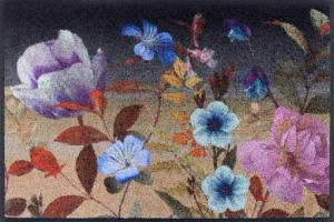 wash+dry by Kleen-Tex Fußmatte Midnight Blooms,