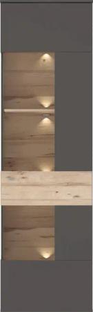 FORTE Vitrine Como Vitrine, Glastüre, LED