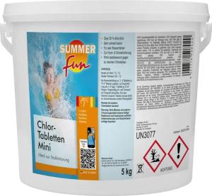 SUMMER FUN Chlortabletten Chlor-Mini-Tabletten, 5 kg