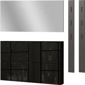 GERMANIA Garderoben-Set Valega, (4-St), Schuhschrank mit