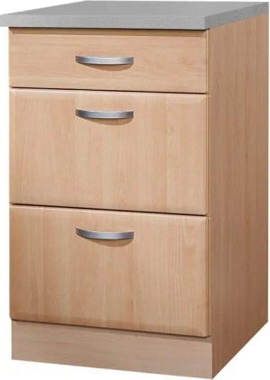 wiho Küchen Unterschrank Prag, inkl. Arbeitsplatte