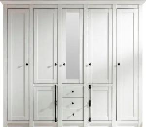 Home affaire Kleiderschrank California Landhaus Wäscheschrank