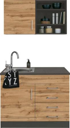 KOCHSTATION Pantryküche KS-Mali, Breite 100 cm,