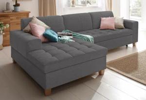 Home affaire Ecksofa Corby L-Form, wahlweise