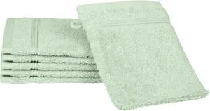 ROSS Waschhandschuh Rubin, (Packung, 6-St), 100%
