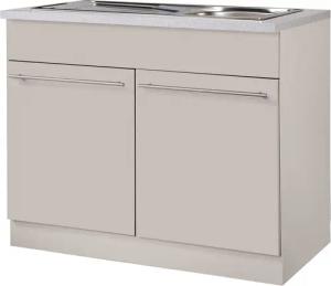 wiho Küchen Spülenschrank Chicago 100 cm