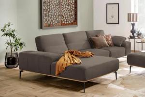 W.SCHILLIG Ecksofa run, Designsofa mit tollem
