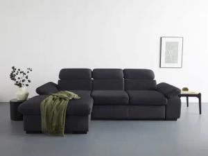 COTTA Ecksofa Lola L-Form mit Kopfteilfunktion