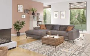 COTTA Ecksofa Kitty L-Form, mit Kopfteilverstellung,