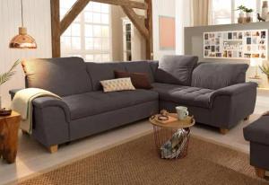 Home affaire Ecksofa Lyla L-Form, wahlweise