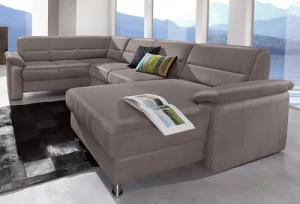 sit&more Wohnlandschaft Ascara U-Form, inklusive Boxspring/Federkern-Polsterung,