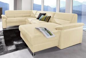 sit&more Wohnlandschaft Ascara U-Form, inklusive Boxspring/Federkern-Polsterung,