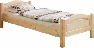 Ticaa Massivholzbett Rita, Doppelbett, aus Kiefer