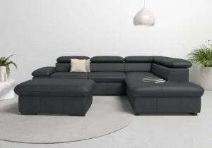 Home affaire Ecksofa Alberto L-Form, mit