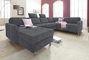 sit&more Wohnlandschaft Pablo U-Form, wahlweise mit