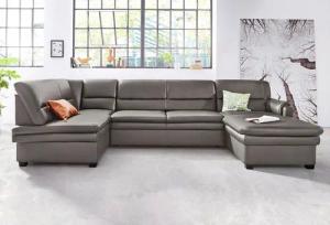 sit&more Wohnlandschaft Pisa U-Form, mit Federkern,