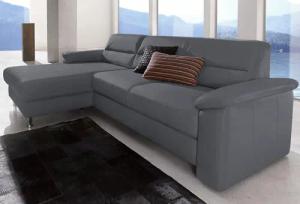 sit&more Ecksofa Ascara L-Form, inklusive Boxspring/Federkern-Polsterung,