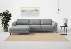 TRENDMANUFAKTUR Ecksofa Lumber Jack, elegantes Designsofa,