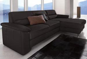 sit&more Ecksofa Ascara L-Form, inklusive Boxspring/Federkern-Polsterung,