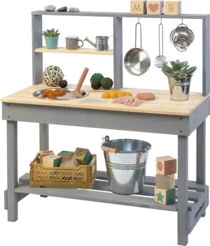 MUDDY BUDDY® Outdoor-Spielküche Mud Starter Holz,
