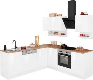 KOCHSTATION Winkelküche KS-Virginia, Stellbreite 220/220 cm,