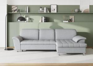 DOMO collection Ecksofa Franzi Steppung im